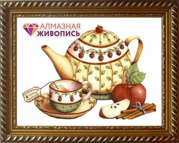 Алмазная мозаика "Чай с корицей"